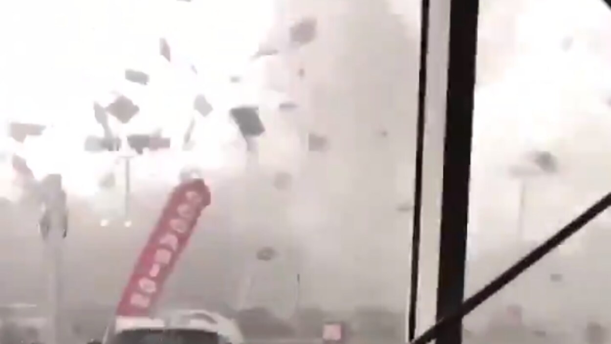 La tornade.