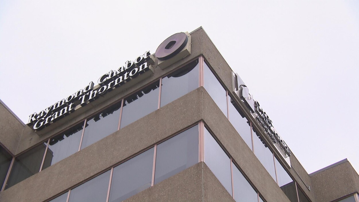 Les bureau de la firme comptable Raymond Chabot Grant Thornton à Sherbrooke.