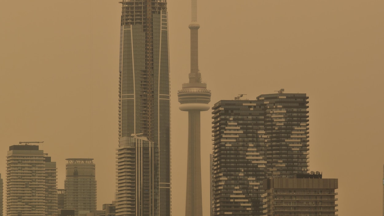 Toronto étouffe sous une mauvaise qualité de l’air