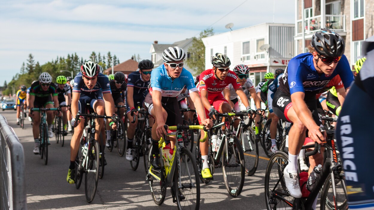 La dernière épreuve du 49e Tour de l'Abitibi, à Amos