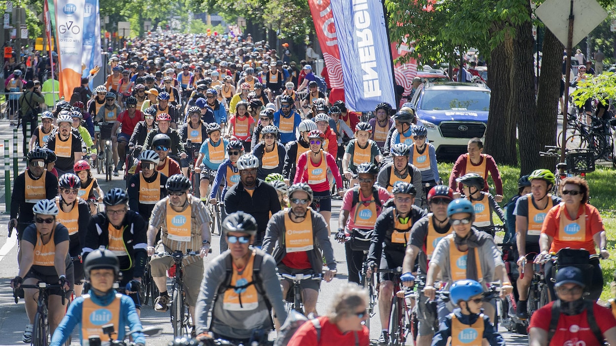 Environ 40 000 cyclistes attendus à Montréal pour les 40 ans du Tour de l’île
