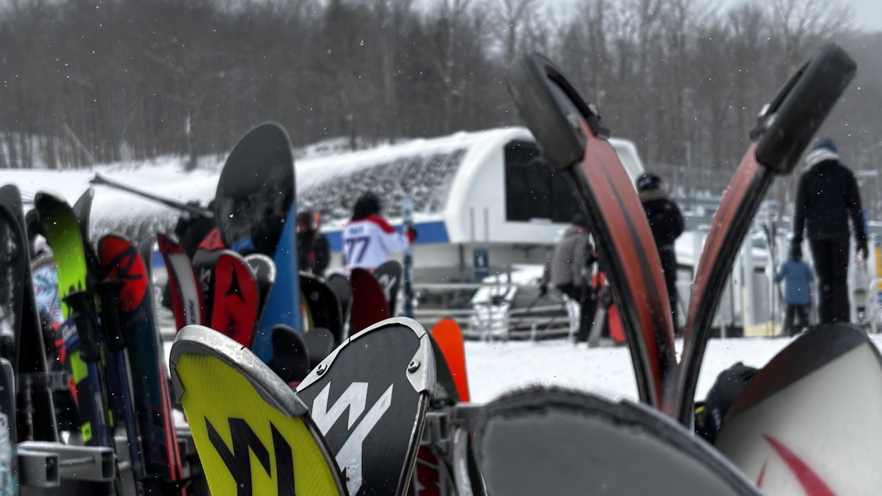 La neige attire les touristes dans la région de Memphrémagog