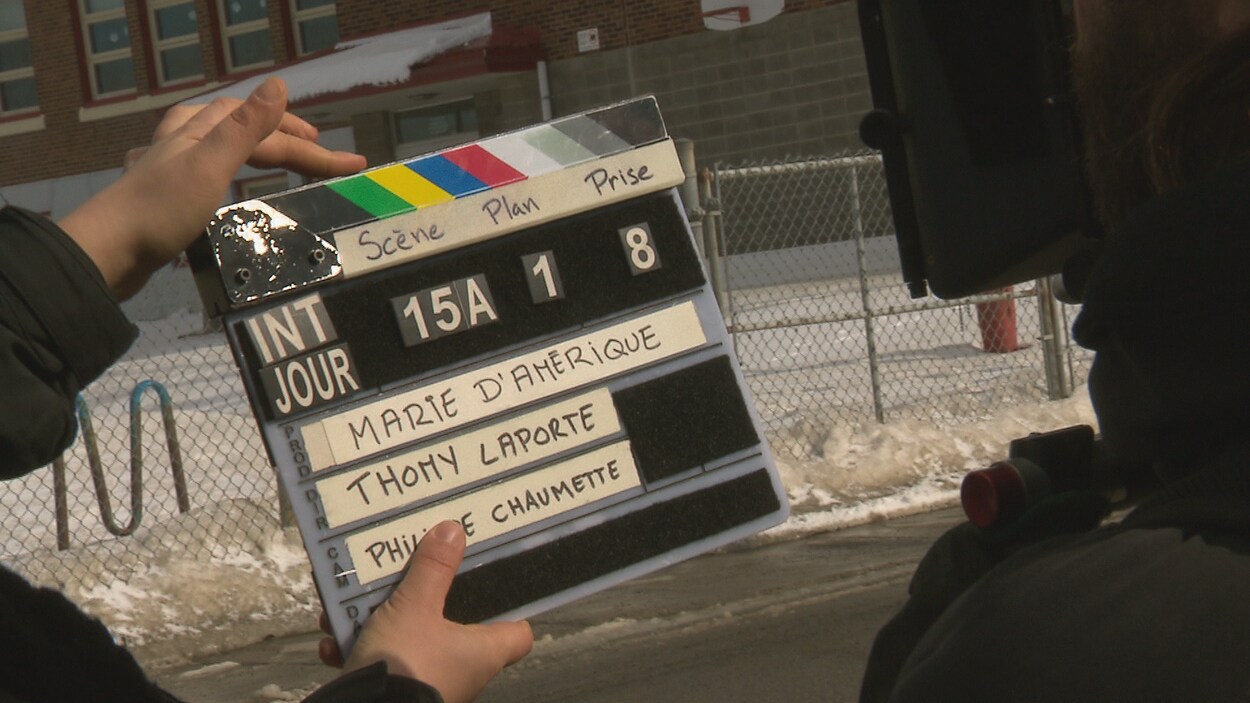 Le court-métrage Marie d'Amérique en tournage à Rimouski