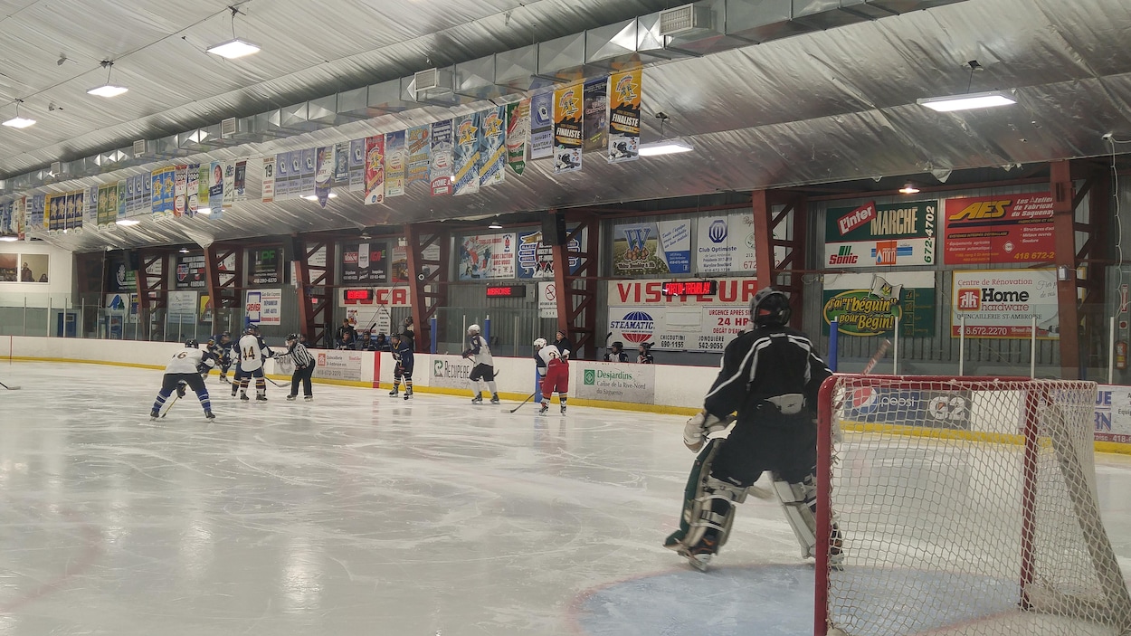 Une partie de hockey Une partie de hockey