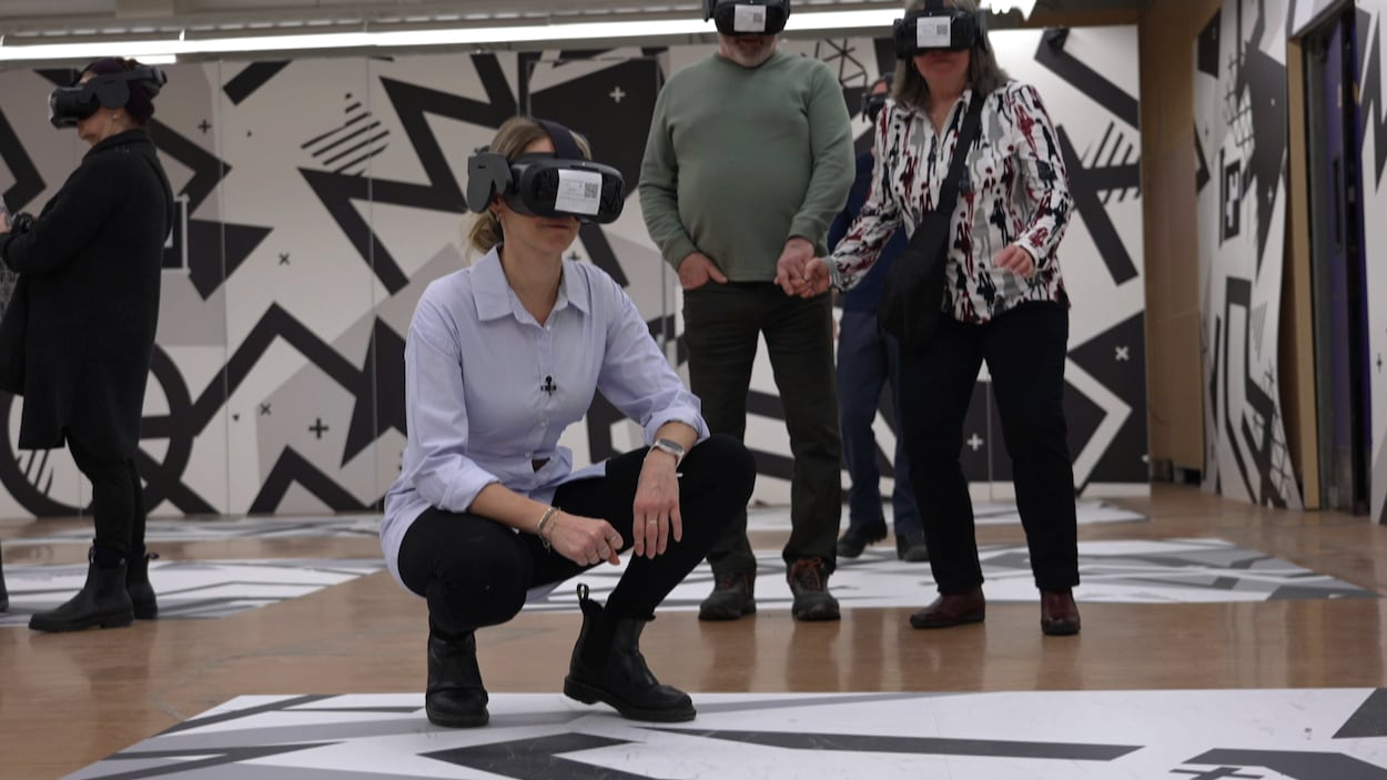 Une excursion virtuelle en Égypte au centre commercial