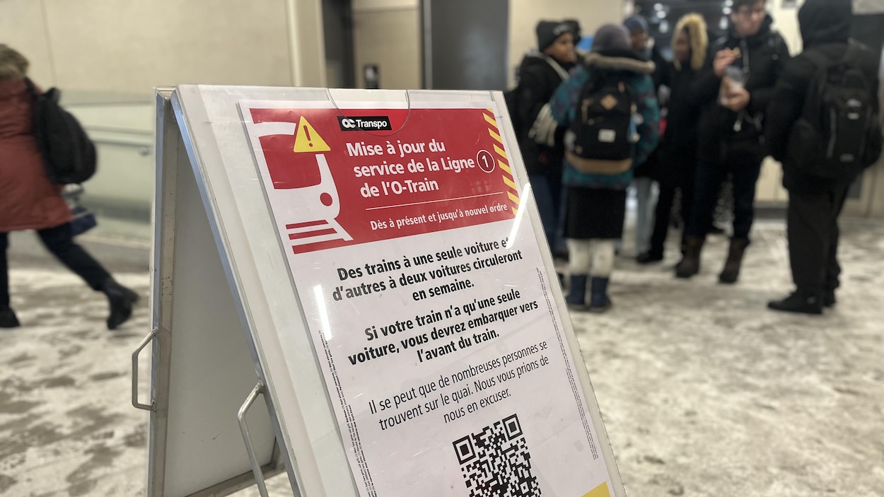Pas de date pour le retour à la normale sur la ligne 1 du train léger