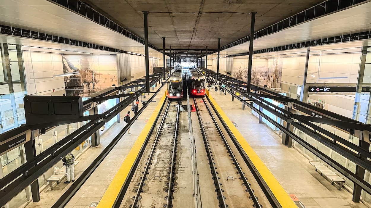 L’état de la station St-Laurent pourrait entraîner la fermeture de ses voies