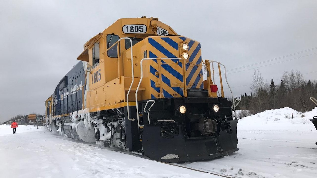 Un train d'Ontario Northland.