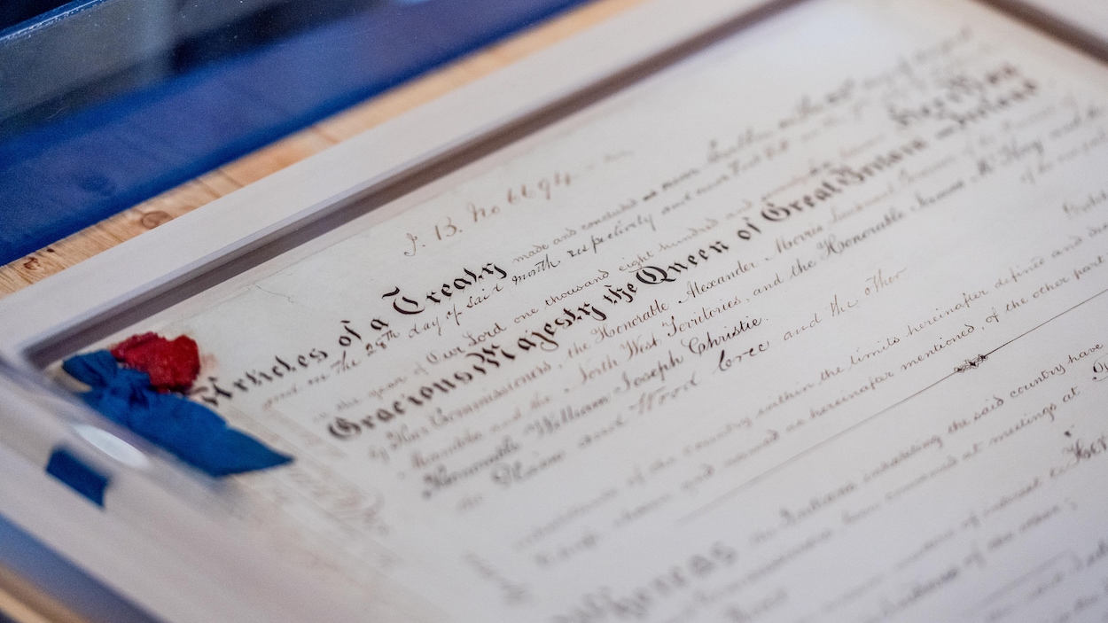 Les manuscrits du traité n°6 exposés à Edmonton