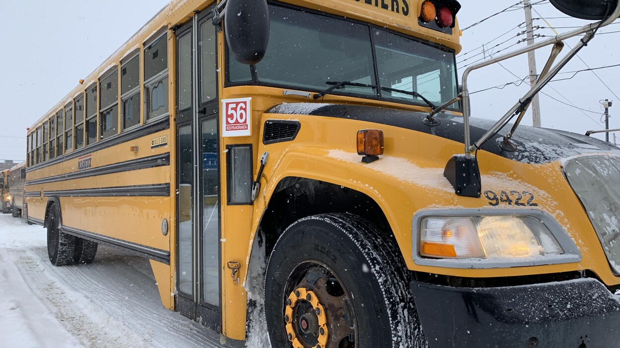 La pluie a un impact sur le transport scolaire en Abitibi-Témiscamingue
