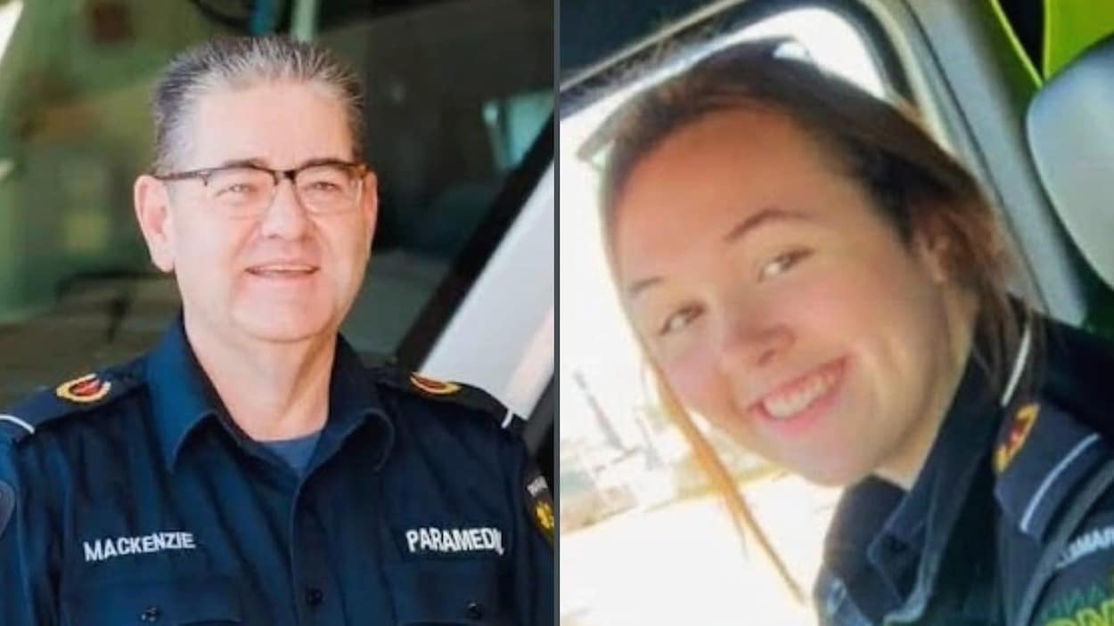 Un cortège en honneur aux ambulanciers de l’Î.-P.-É. morts dans un accident de la route