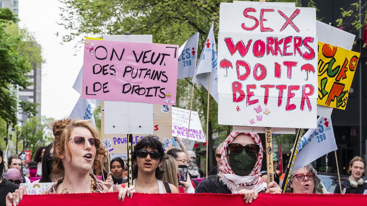Les travailleuses du sexe de Montréal se mobilisent pour leurs droits du travail