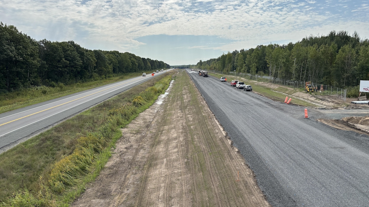 Nouveau tronçon doublé de l’A-55 à venir dans le Centre-du-Québec