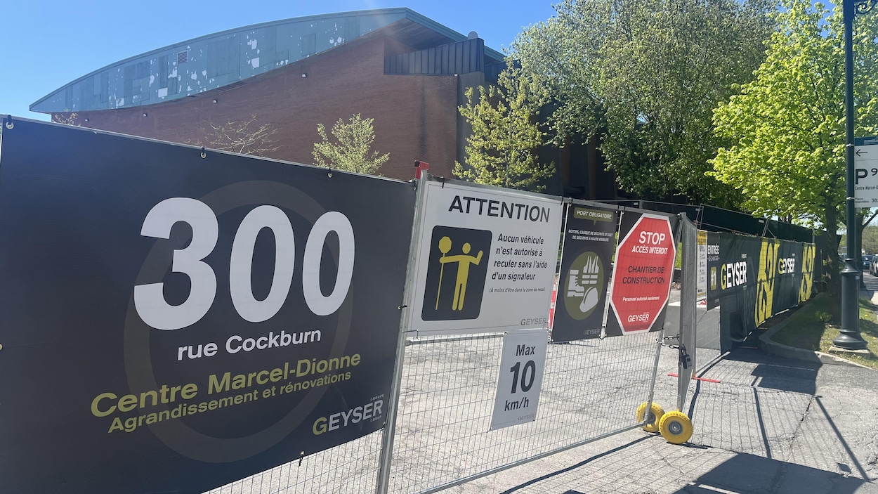 Les travaux sont lancés au Centre Marcel-Dionne