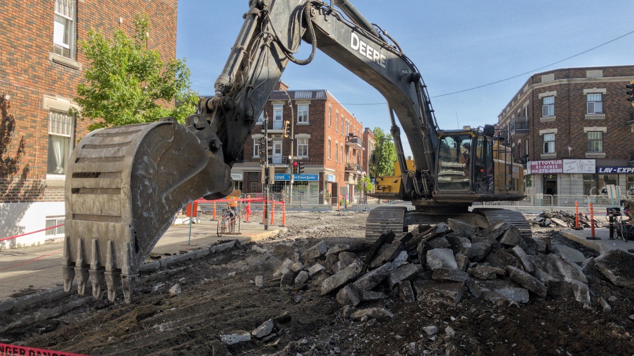 Nouveaux travaux rue SaintDenis, cette fois dans Villeray Radio