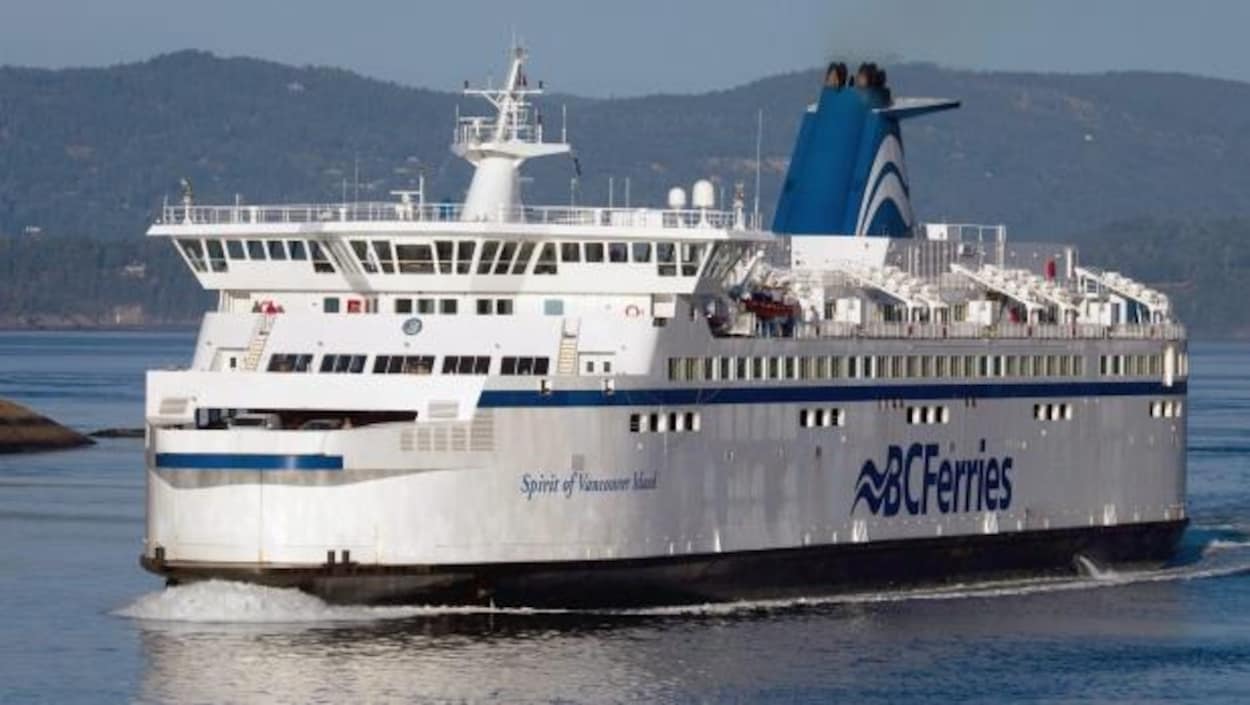 Un traversier de BC Ferries