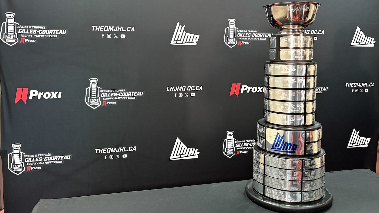 La logistique derrière le transport du trophée Gilles-Courteau en finale de la LHJMQ