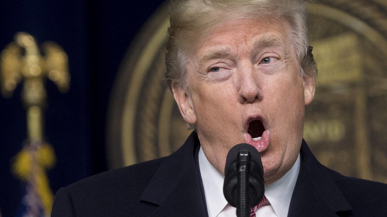 Le président des États-Unis Donald Trump.