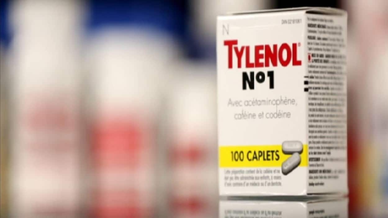 Certains comprimés de Tylenol contiennent de la codéine à faible dose
