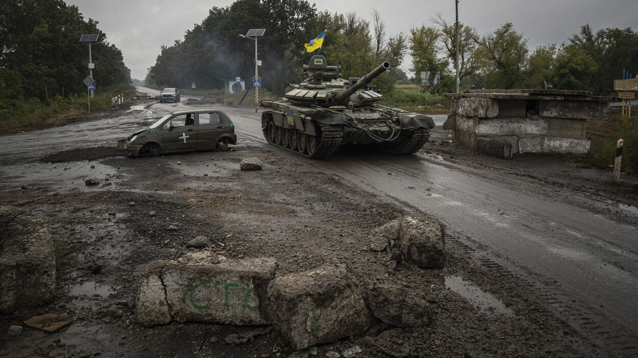 Larmée russe tente de se réorganiser pour repousser la contre offensive ukrainienne Guerre en