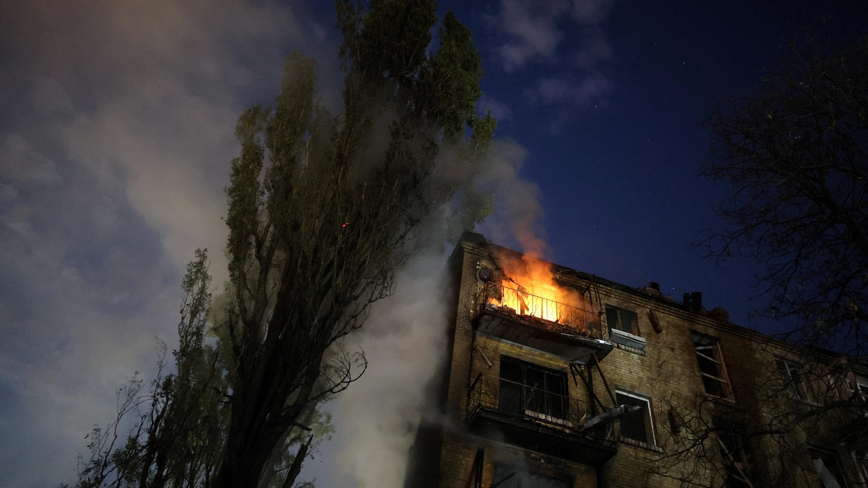 Kiev bombardée au lendemain d’attaques ukrainiennes meurtrières contre la Russie
