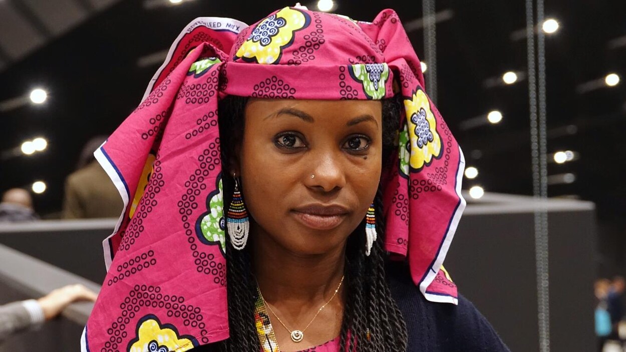 La Tchadienne Hindou Oumarou Ibrahim à la COP24.