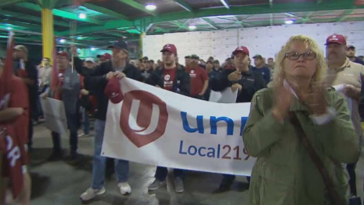 Des manifestants Des manifestants