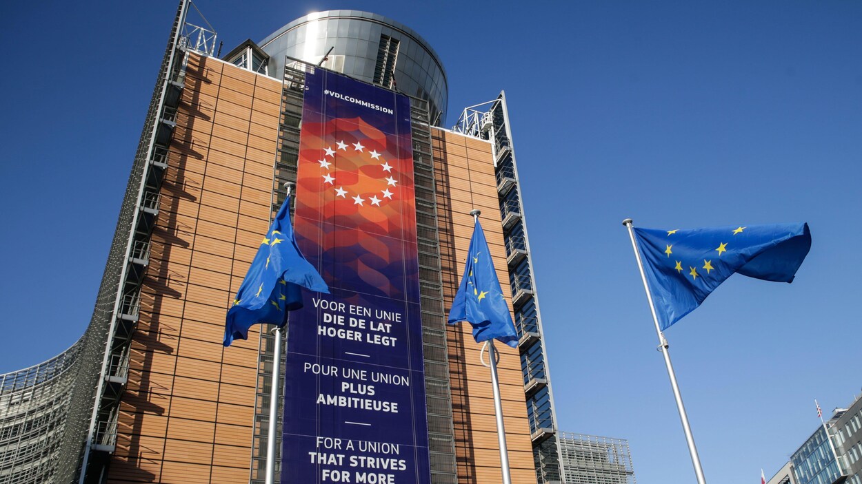 Les bureaux de la Commission européenne, à Bruxelles.