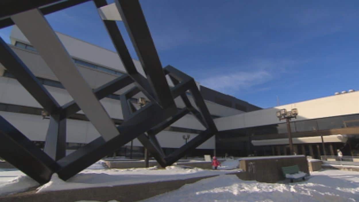 L'UQTR en hiver