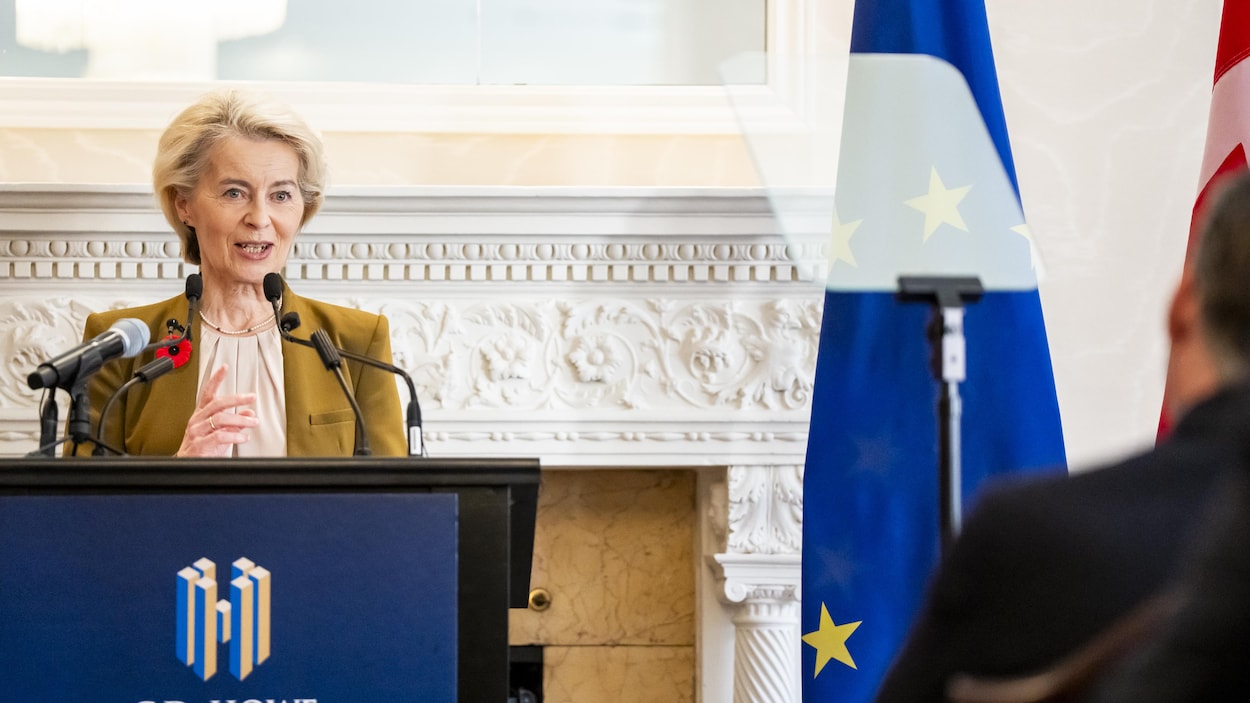 Von der Leyen insiste : le Canada devrait être un « membre associé » de l’Union européenne
