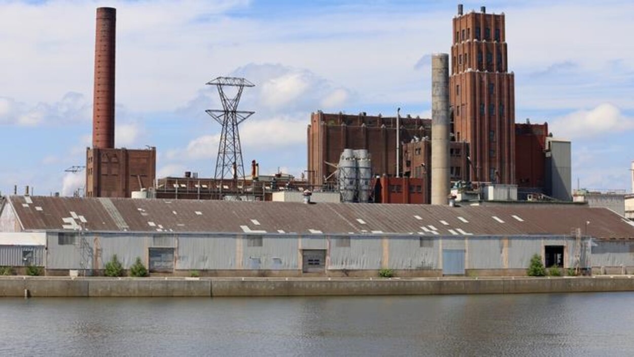 L'usine de Papiers White Birch à Québec