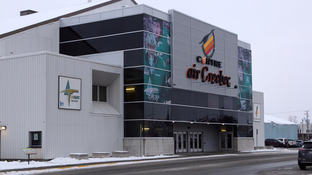 Le centre Air Creebec, à Val-d'Or.