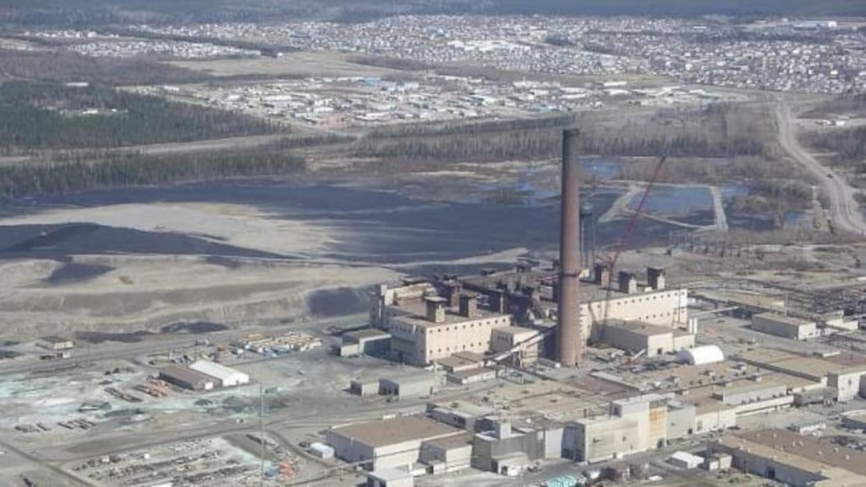 Le centre de traitement des résidus miniers de Thompson.
