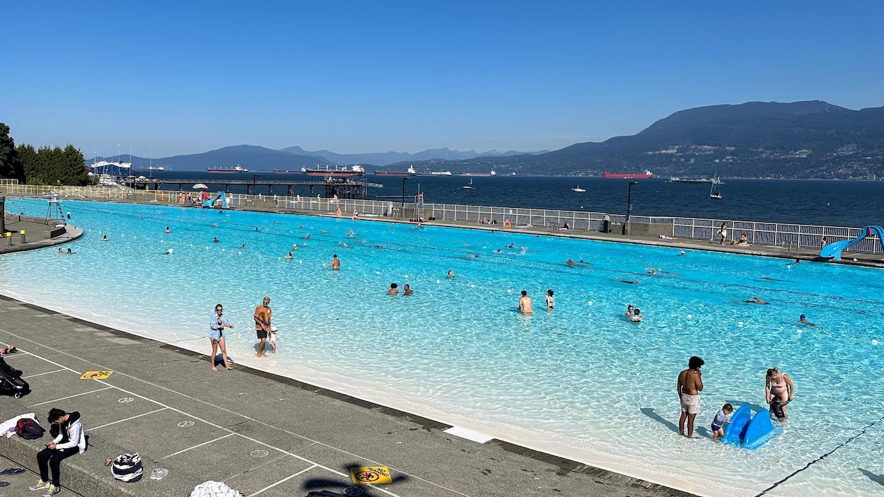 Ouverture de la piscine de Kitsilano