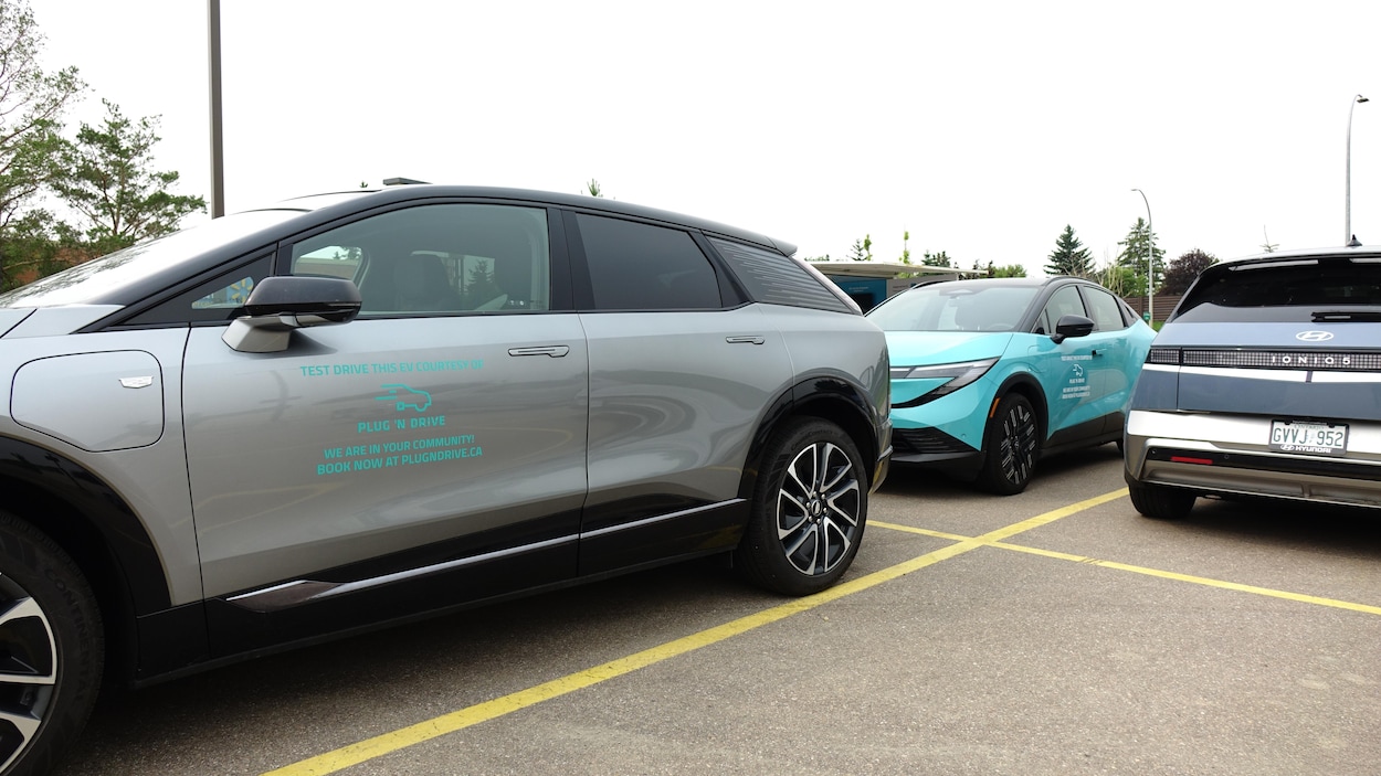 Les véhicules électriques exposés à Edmonton pour l’été