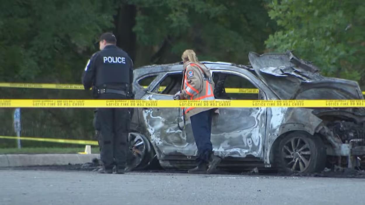 La police identifie le deuxième homme retrouvé dans un véhicule en feu