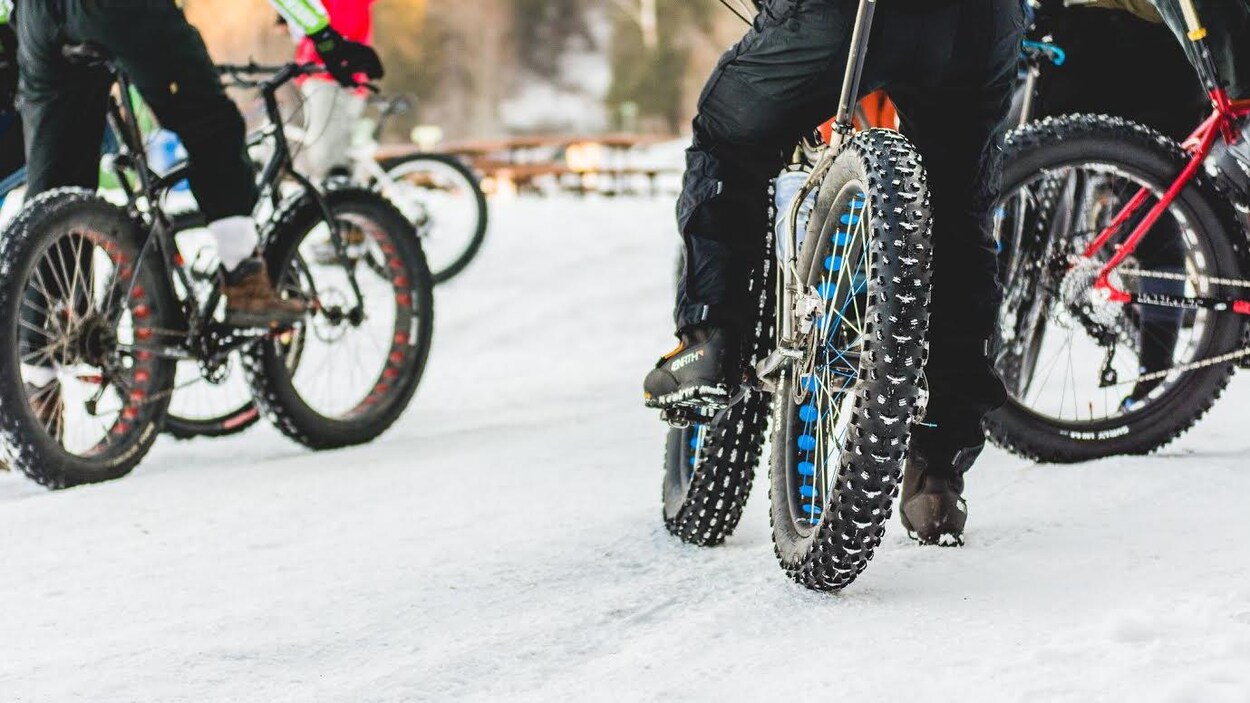Des vélos à pneus surdimensionnés