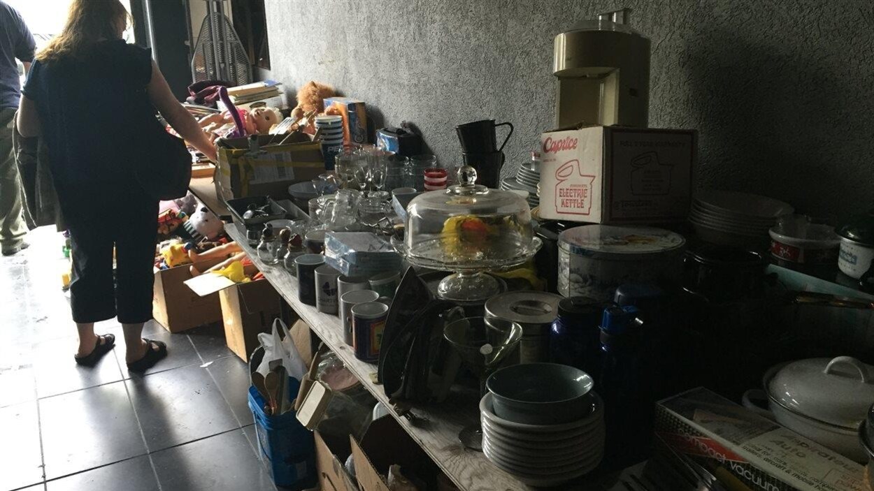 Vente de garage au profit des sinistrés du feu de l'avenue Larivière