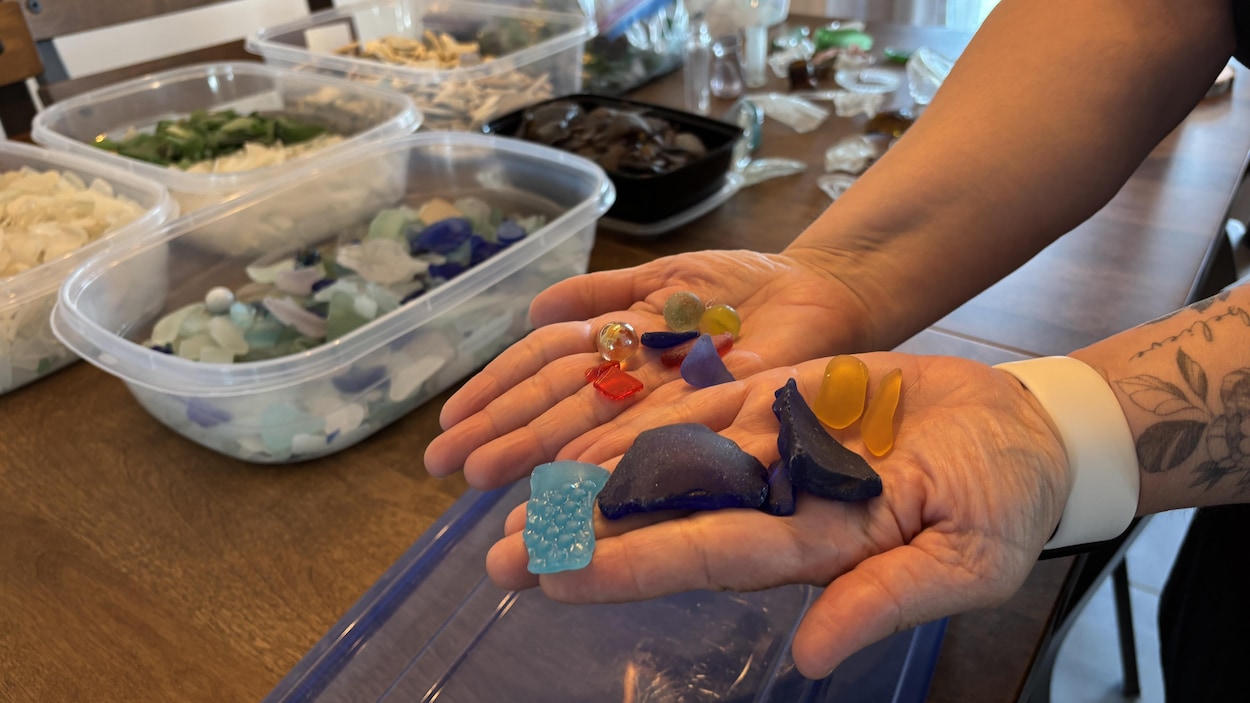 Les histoires cachées du verre de mer