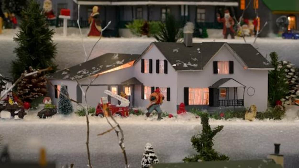 Le village de Lotbinière en miniature