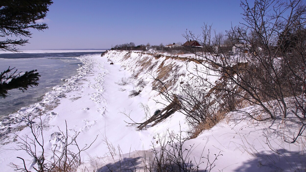 Les berges du village de Pointe-aux-Outardes
