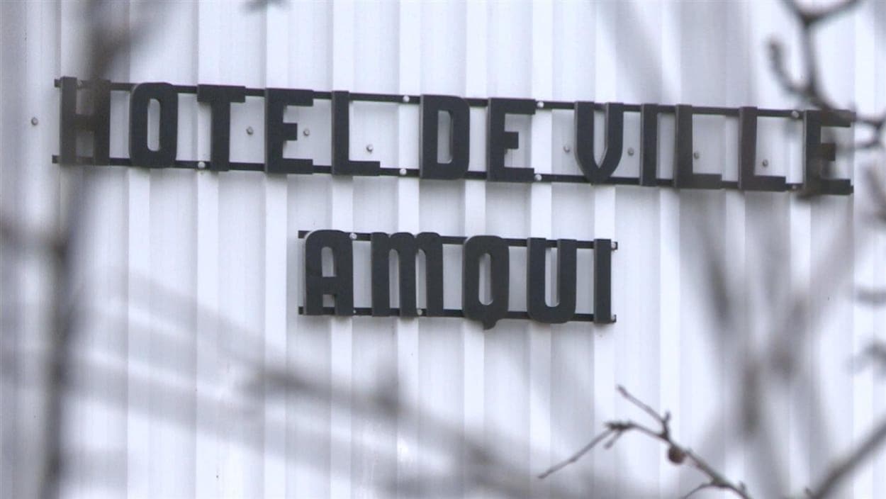 L'hôtel de ville d'Amqui