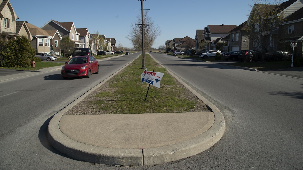 La rue Jacques-Plante, à Repentigny.