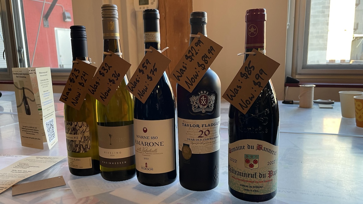 La taxe sur la valeur du vin critiquée en Alberta