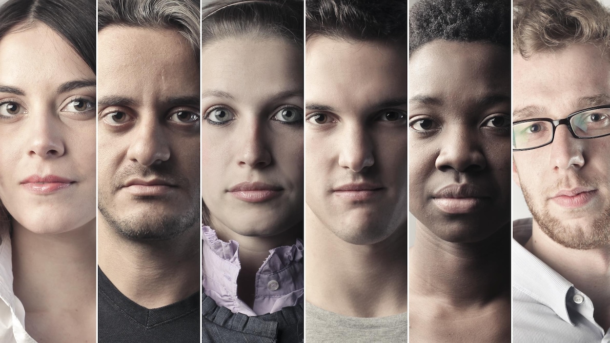 Les visages neutres d'individus Les visages neutres d'individus