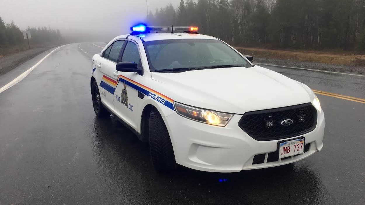 Une voiture de la Gendarmerie royale du Canada.