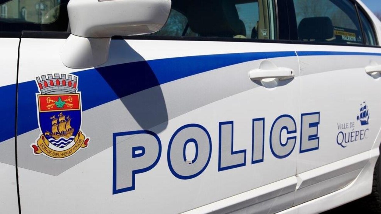Une voiture de la police de Québec