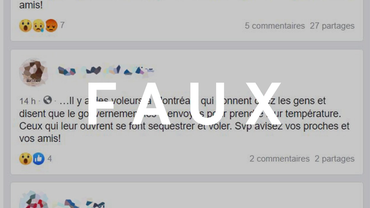 C'est une publication Facebook.