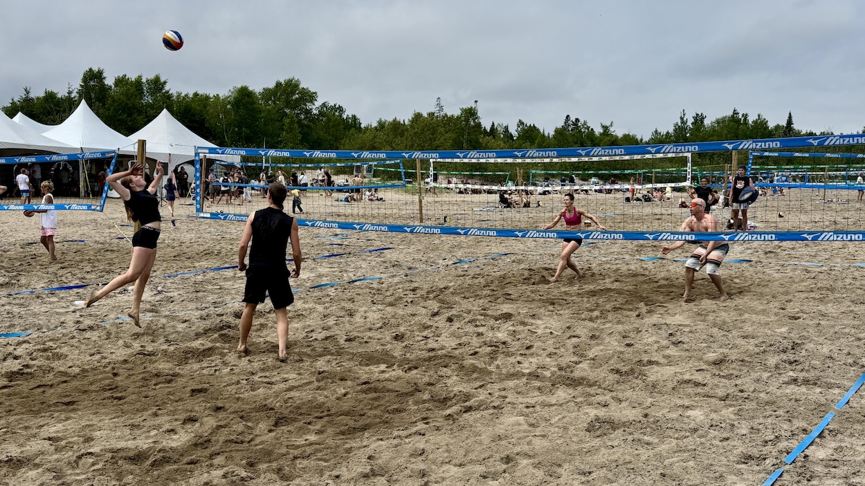 Cordes De Beach-volley Portables – 6 Cordons En Nylon – 26,3 X 52,6 Pieds – Ancres De Sable Et Pointes Acier Inoxydable – Légères Et Compactes – Pour Plage, Parc, Rivière