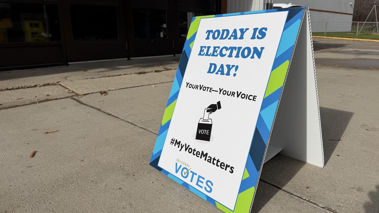 Jour de vote à Winnipeg